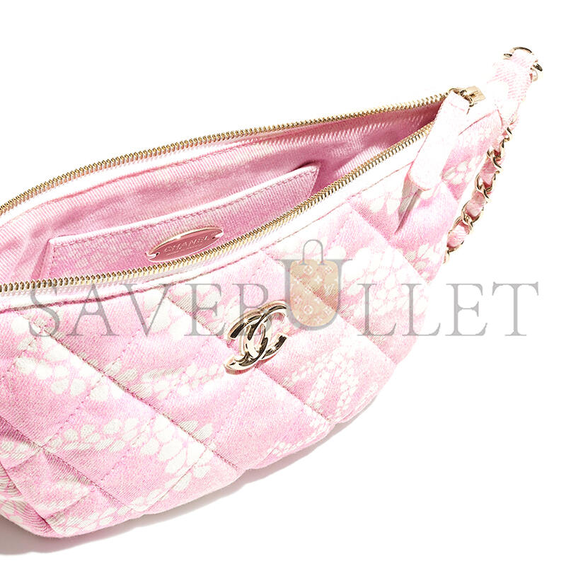 CHANEL LARGE HOBO BAG PRINTED DENIM AS5431 (29*15.5*7.5cm)